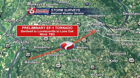 EF-1 tornado confirmed at Moors Marina | Kentucky News | WPSD Local 6