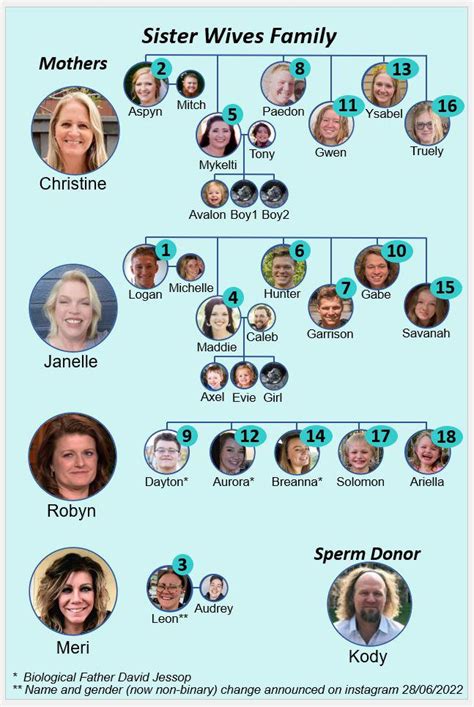 Sister Wives Family Tree