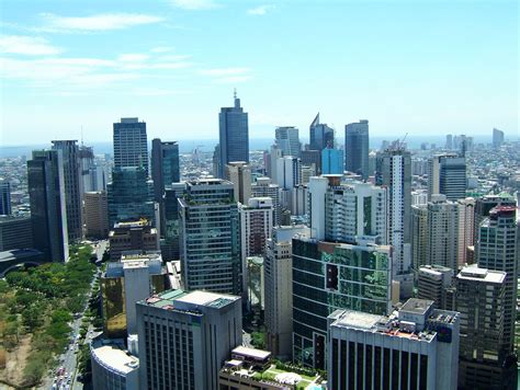 Manila Skyline Makati Paseo de Roxas Citibank Tower May 2005 02