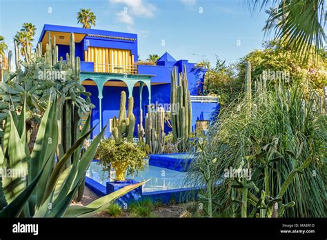 Jardin majorelle marrakech hi-res stock photography and images - Alamy