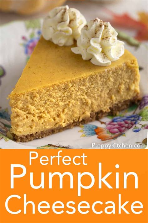 A light and creamy pumpkin cheesecake with all your favorite fall spices and a crunchy gr ...