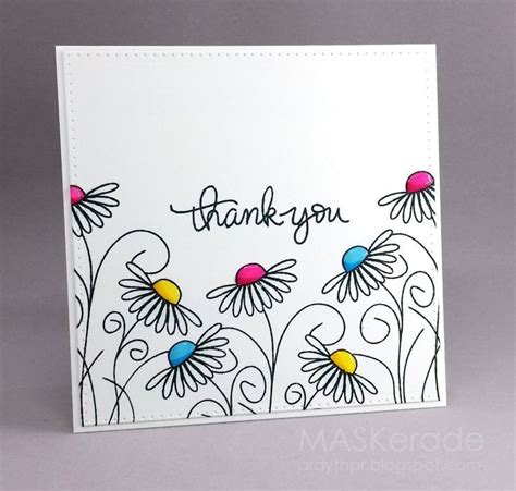 Thank You Card Drawing Ideas