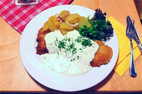 Hessisches Rahmschnitzel / Hessian sour cream schnitzel | Flickr