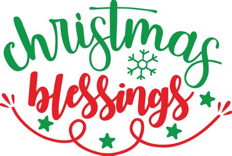 christmas blessings, sign, snowflakes, holiday free svg file - SVG Heart