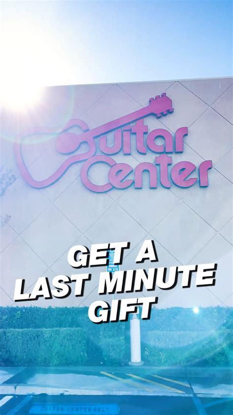 Need A Last-Minute Gift? | Guitar Center | gift card | Need a last-minute gift that'll hit the ...