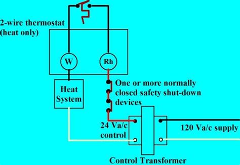 digital thermostat wiring - Norma Schematic