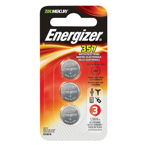 Energizer Electronics Watch Batteries (3 Pack)