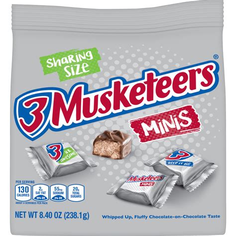 3 MUSKETEERS Singles Chocolate Candy Bar, 1.92 oz | 3 MUSKETEERS®