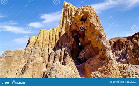 The Dramatic and Unique Patterns of Slot Canyons and Hoodoos in Cathedral Gorge, Nevada Stock ...