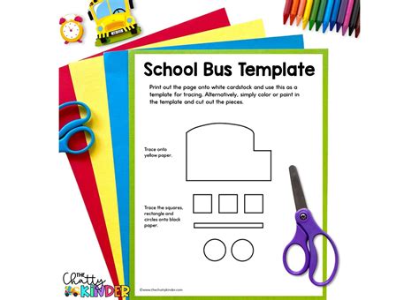 Paper Plate School Bus Craft for Kids - Back to School Craft - The ...