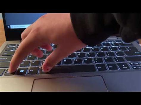 How to turn on keyboard lights Lenovo IdeaPad (Updated) - YouTube