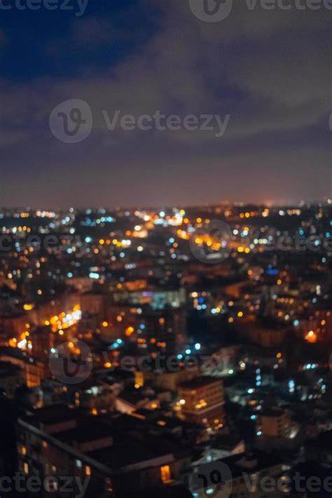 City night from top view. 11521979 Stock Photo at Vecteezy