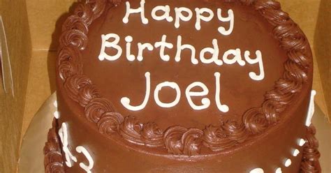 Sugar Boo Sweets: Happy Birthday Joel