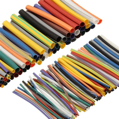 144 pcs Heat Shrink Tubing 12 Colors 6 Size 2:1 Halogen Free Kit HeatShrink Tube Sleeve Sleeving ...