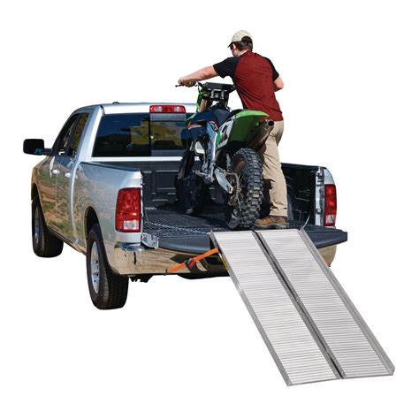 1200 lb. Capacity 30-1/4 in. x 72 in. Convertible Aluminum Loading Ramp ...