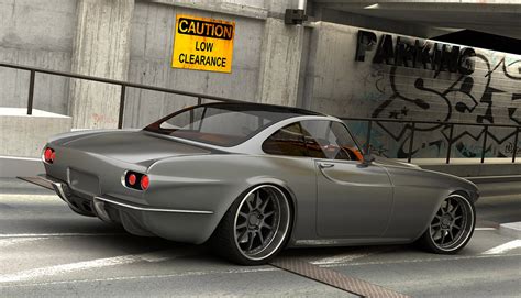 Volvo P1800 Remake Renderings