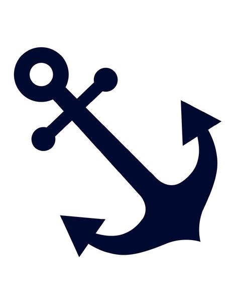 Navy blue anchor clip art skulptura – Clipartix