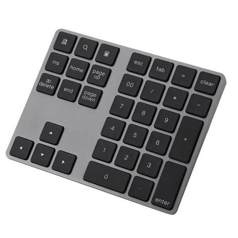 Vbestlife Bluetooth Wireless Numeric Keypad Mini 34 Key Numeric Keypad ...