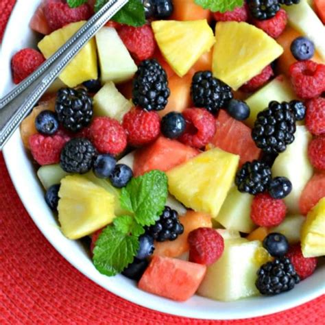 Summer Fruit Salad Recipe