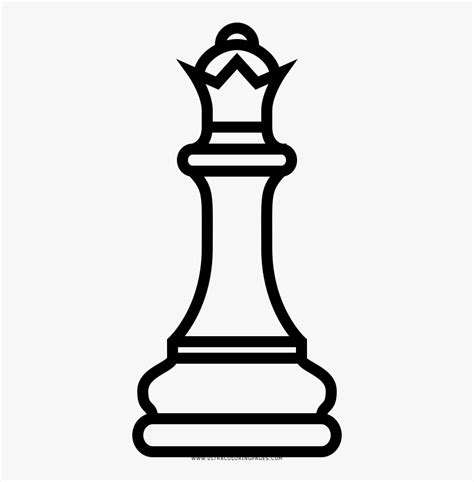 Drawing Chess Rook - Queen Chess Piece Png, Transparent Png - kindpng