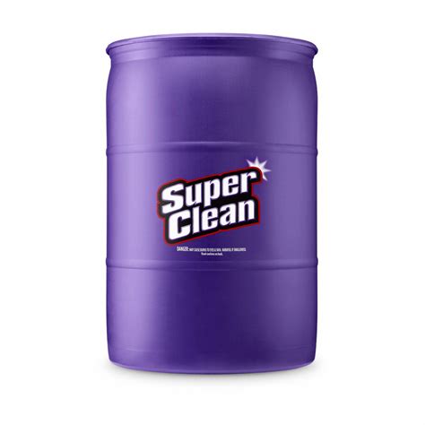 SUPERCLEAN Cleaner/Degreaser, Drum Container Type, 55 gal Container ...