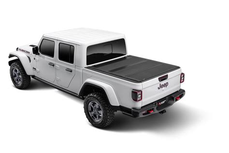 Rugged Ridge 13550.24 Armis Hard Folding Bed Cover with LINE-X for 20-21 Jeep Gladiator JT ...