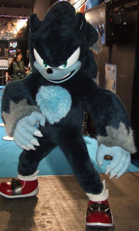 Pictures of the Sonic the werehog mascot costume : r/SonicTheHedgehog