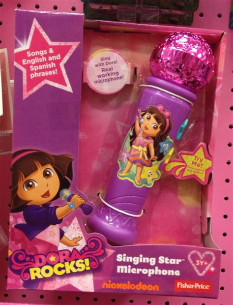 dora rocks - microphone