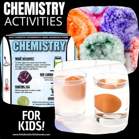 65 Amazing Chemistry Experiments for Kids - Little Bins for Little Hands