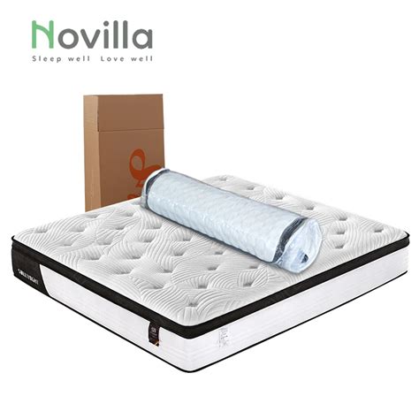 Hotel Mattress King Size Gel Memory Foam 7 Zone Pocket Coil Spring Hotel Mattress Oem Customized ...