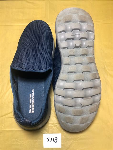 Men's Skechers Go Walk Navy Slip On Shoe Size 13W - Gem