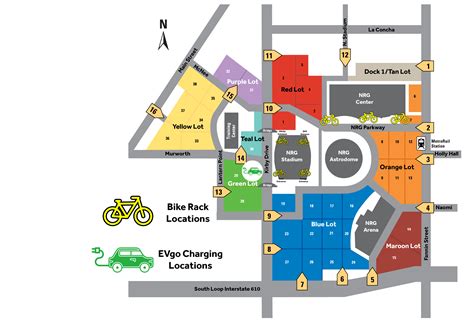 Parking Map | NRG Park