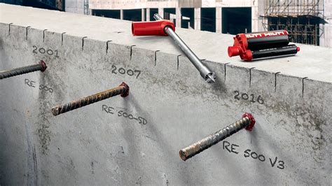 HILTI HIT RE-500 V4 INJECTABLE EPOXY MORTAR For Anchor Bolt, Rebar Connections and Heavy ...