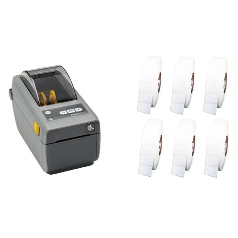 Zebra ZD410 Label Printer + 40mm x 28mm Labels Bundle - Cash Register Warehouse