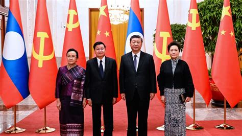 Chinese President Xi Jinping meets Lao President Thongloun Sisoulith - CGTN