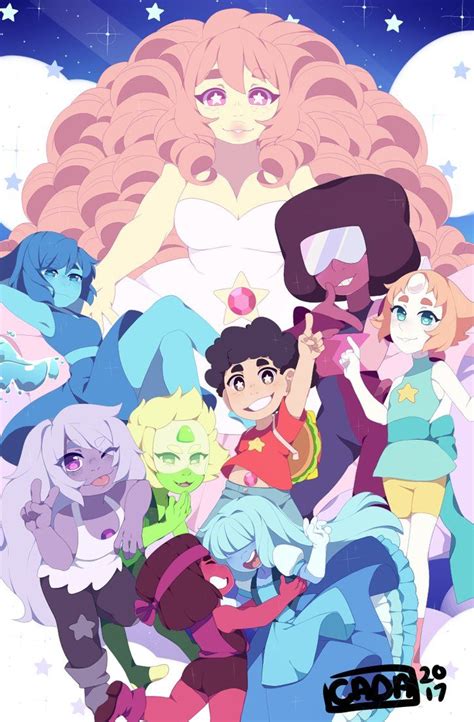 The Crystal Gems by R0cket-Cat | Steven universe anime, Steven universe gem, Steven universe comic