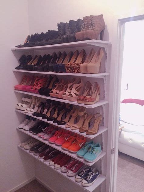 Brilliant Closet Shoe Storage Ideas Duraline Shelf Homebase