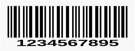 Transparent Fake Barcode Png - Barcode Vector Png , Free Transparent Clipart - ClipartKey