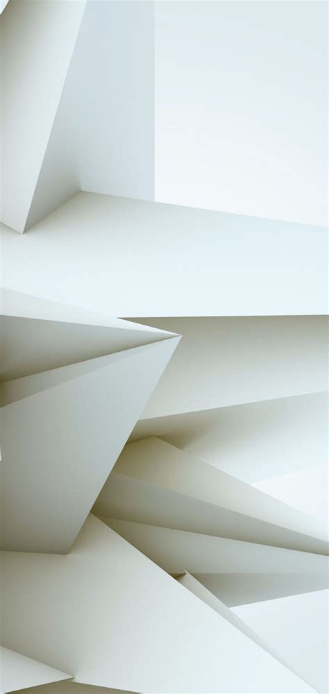 White Blocks Wallpaper