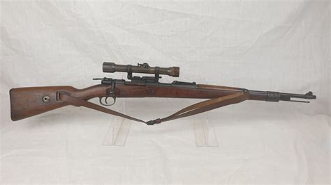 WW2 German 1942 Mauser K98 Sniper Rifle - Sally Antiques