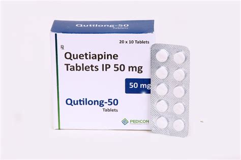 Quetiapine Tablets at Rs 53/strip | Antipsychotic Medicine | ID ...