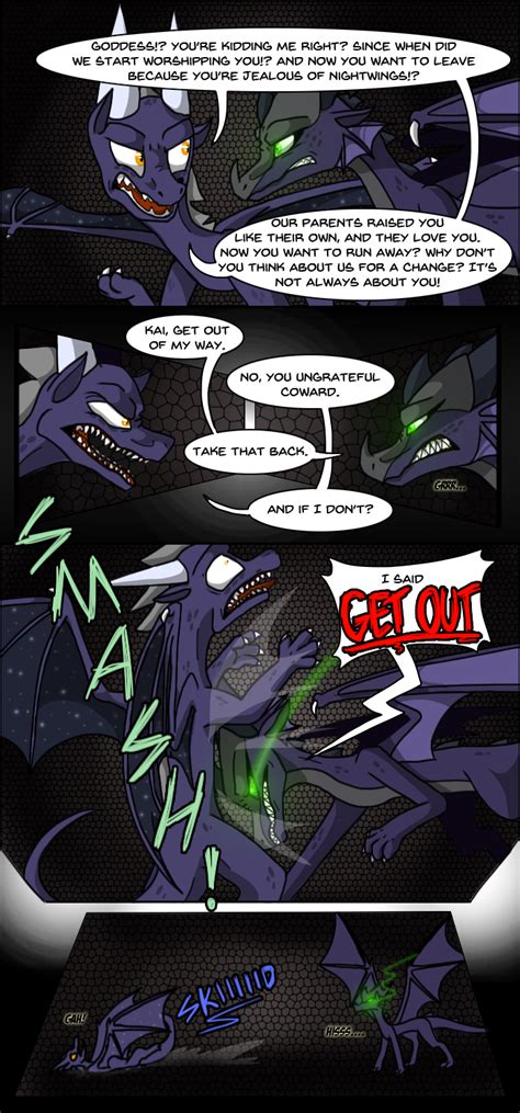 WOF ch1 pg10 | Wings of fire dragons, Wings of fire, Dragon comic