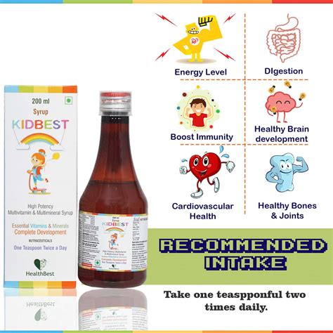 Vitamins Syrup For Kids