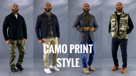 How To Wear Men’s Camo Print/How To Style Men’s Camo Print – Trends