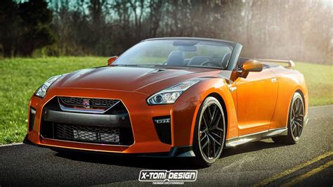 2017 Nissan GT-R Convertible Imagined - GTspirit