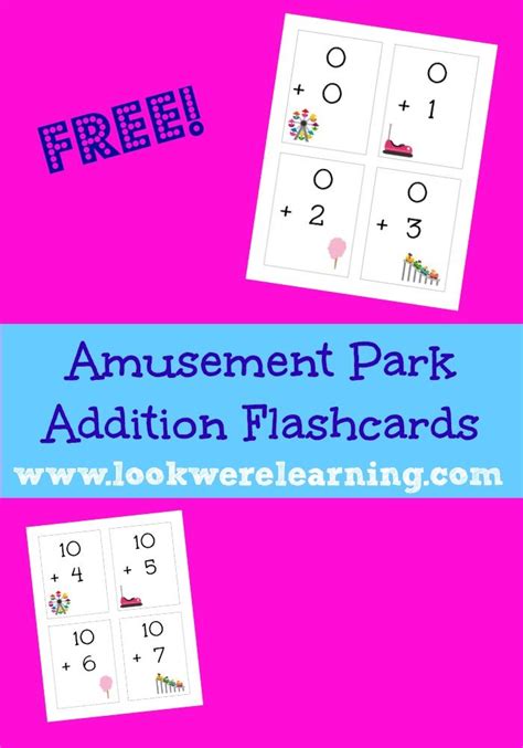 the free printable game for kids to practice addition flashcards