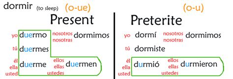 02 Preterite - IR Stem-changers (o-u) - Señor Jordan