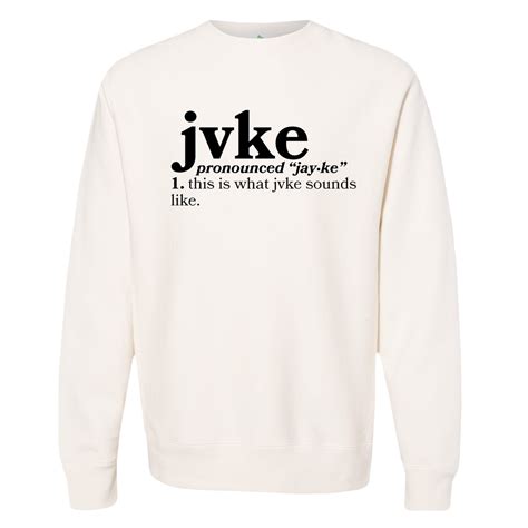 PRONUNCIATION BONE CREWNECK – JVKE