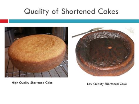 PPT - Shortened & Unshortened Cakes PowerPoint Presentation, free download - ID:2181161