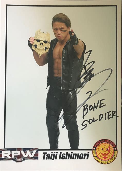 Signed Taiji Ishimori A4 Print | Shop RevPro